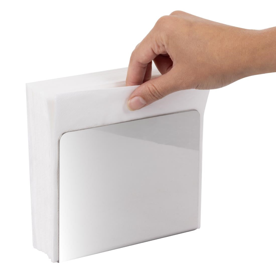 Olympia Napkin Holder Stainless Steel - CL337