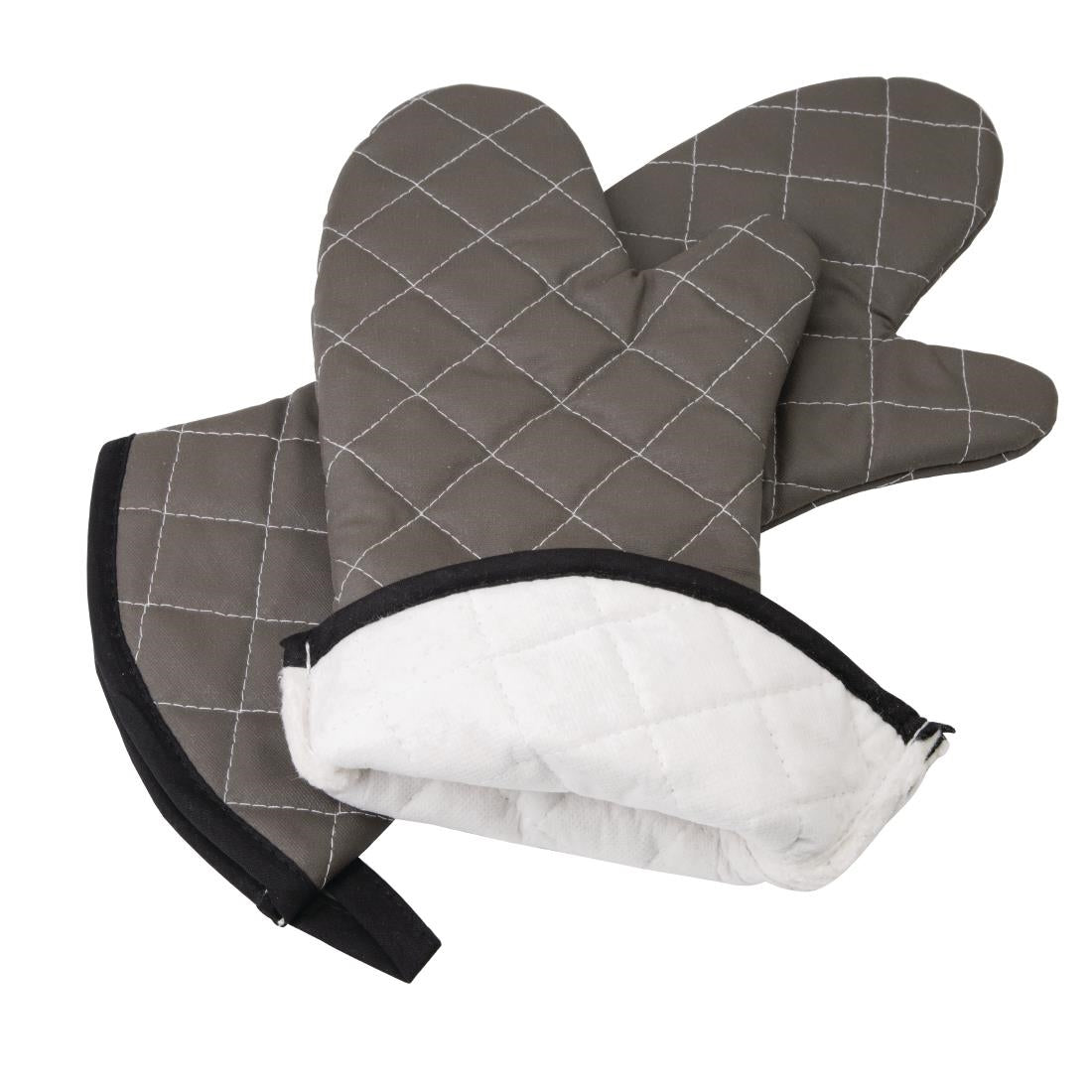 Vogue Flame Retardant Tan Oven Mitt 430mm - CL583