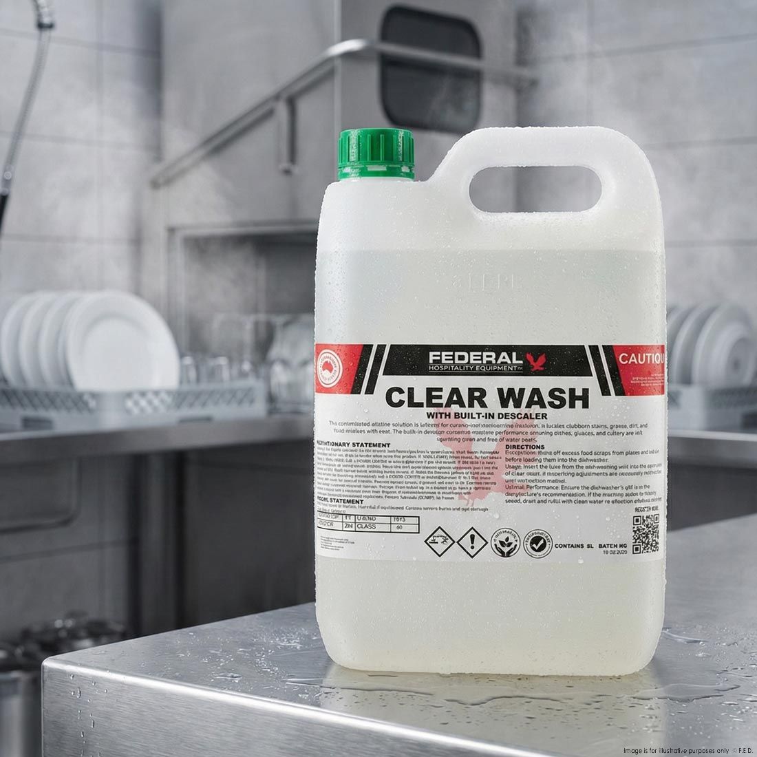 CombiCLEAN CLEAR WASH 5LT - DH-WS5L