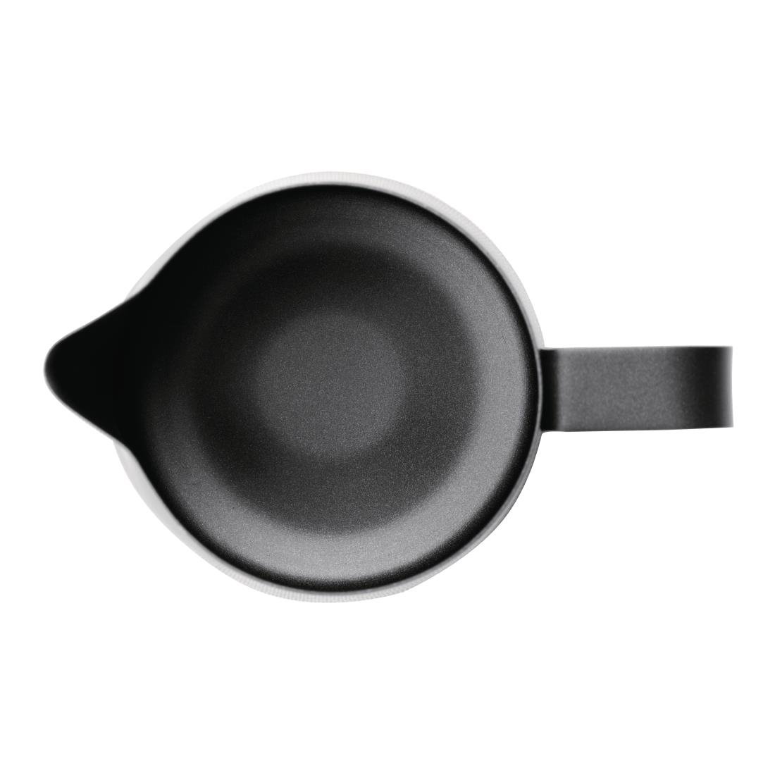 Olympia Black Non-Stick Milk Frothing Jug 340ml - CM606