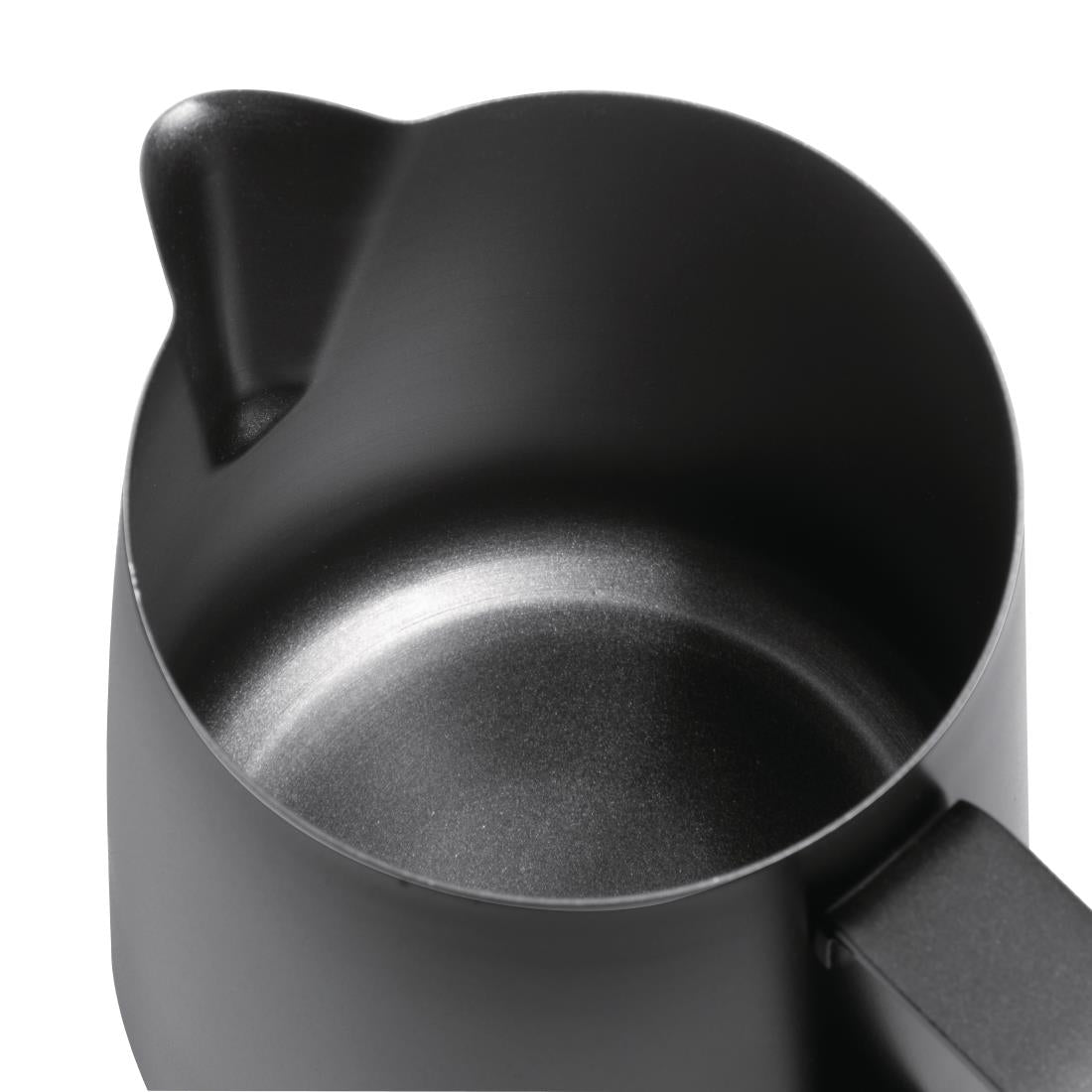 Olympia Black Non-Stick Milk Frothing Jug 340ml - CM606
