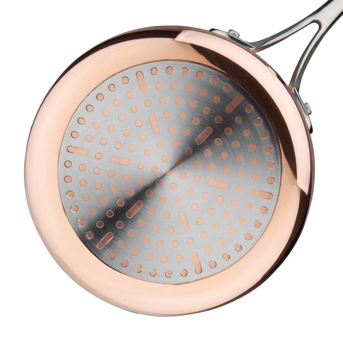 Vogue Copper Tri-Wall Saucepan 180mm - CM675