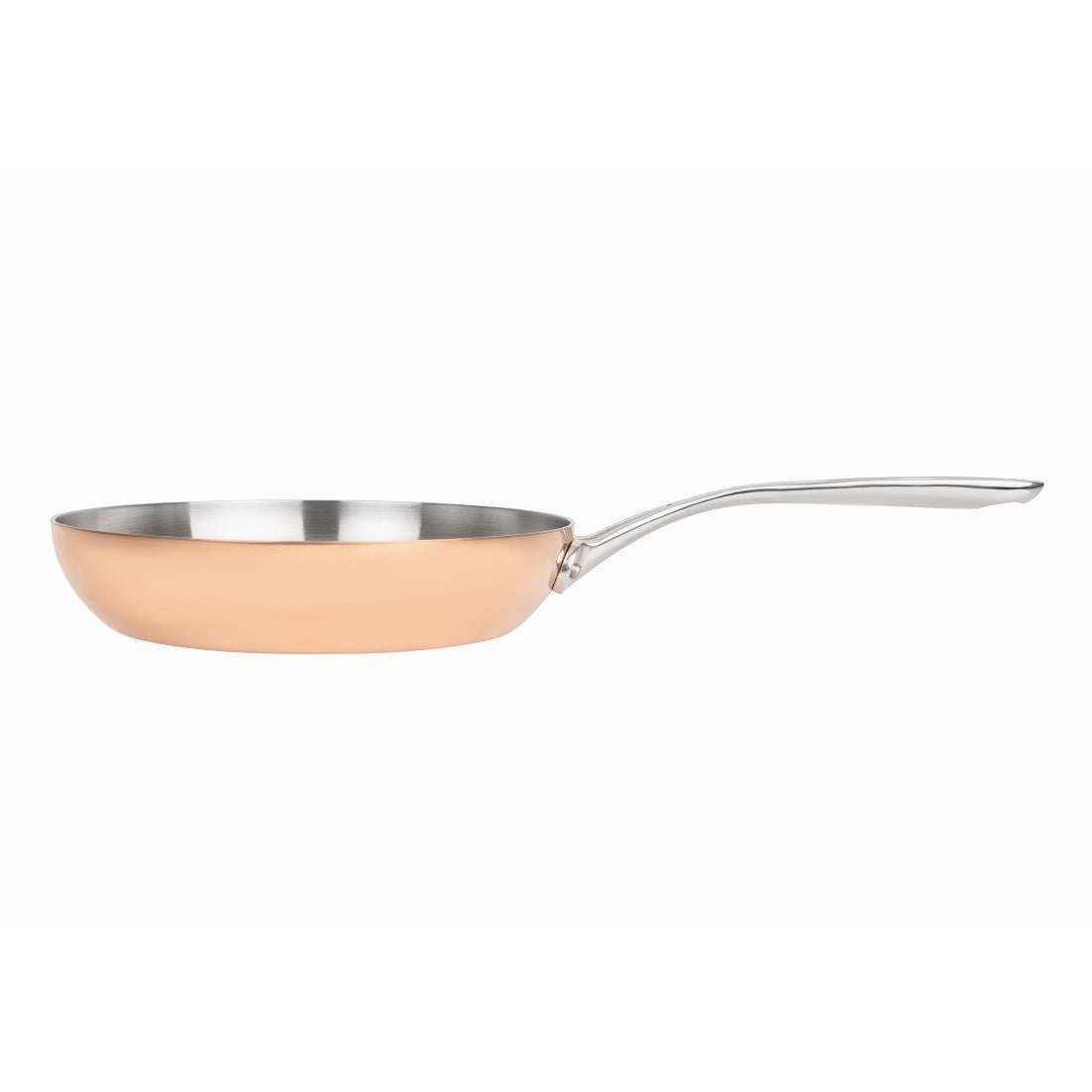 Vogue Copper Tri-Wall Frying Pan 240mm - CM679
