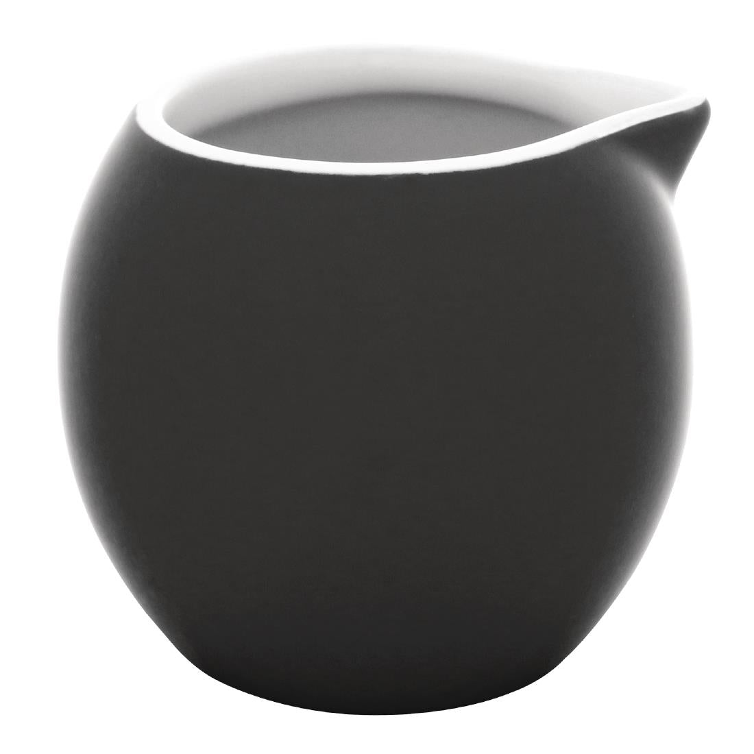 Olympia Cafe Milk Jug Charcoal - 70ml (Box 6) - CM757