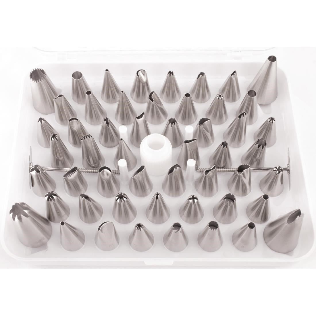 Vogue Cake Decorating 52 Assorted Piping Nozzles - CP106