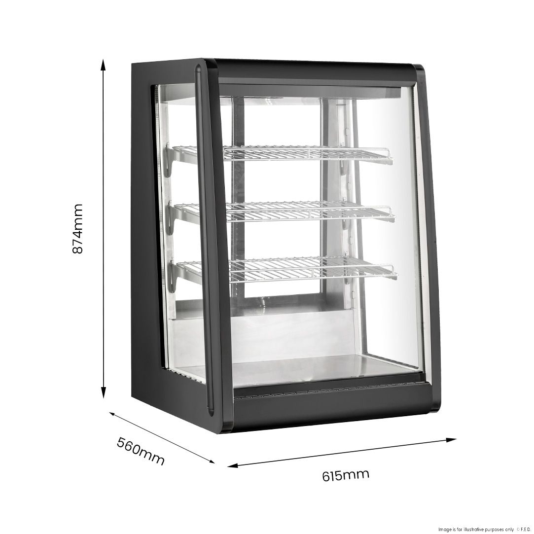 Bonvue Chilled Angled Counter-Top Food Display CTA-146