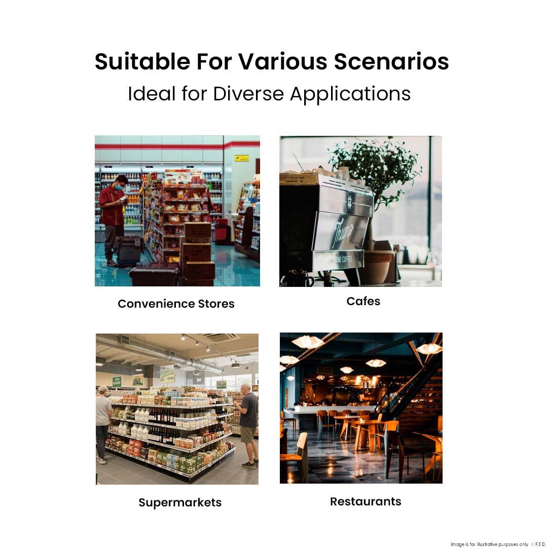 Bonvue Chilled Angled Counter-Top Food Display CTA-196