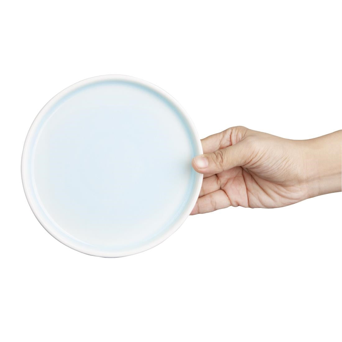 Olympia Fondant Plate Aqua - 152mm (6 Pack) - CU171