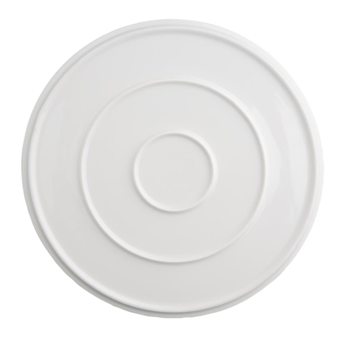 Olympia Fondant Plate Aqua - 270mm (4 Pack) - CU176