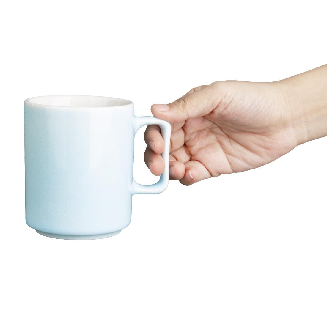 Olympia Fondant Mug Aqua - 340ml (6 Pack) - CU178