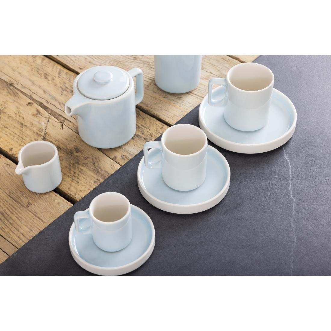 Olympia Fondant Mug Aqua - 340ml (6 Pack) - CU178