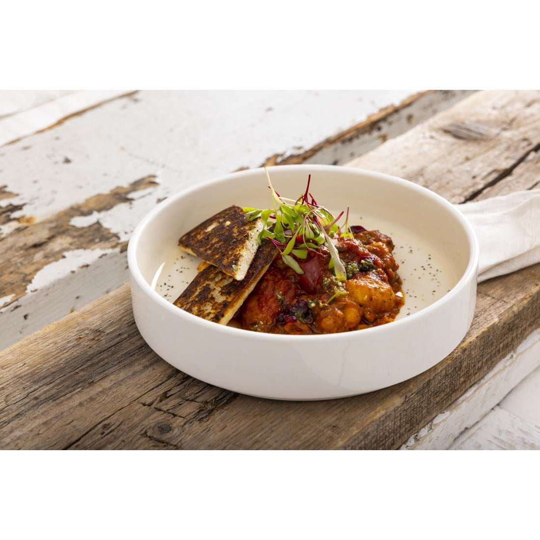 Olympia Fondant Bowl Lemon - 215mm (4 Pack) - CU414