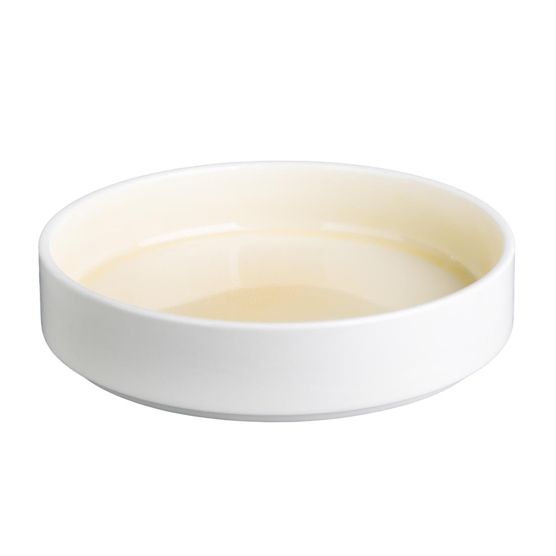 Olympia Fondant Bowl Lemon - 215mm (4 Pack) - CU414