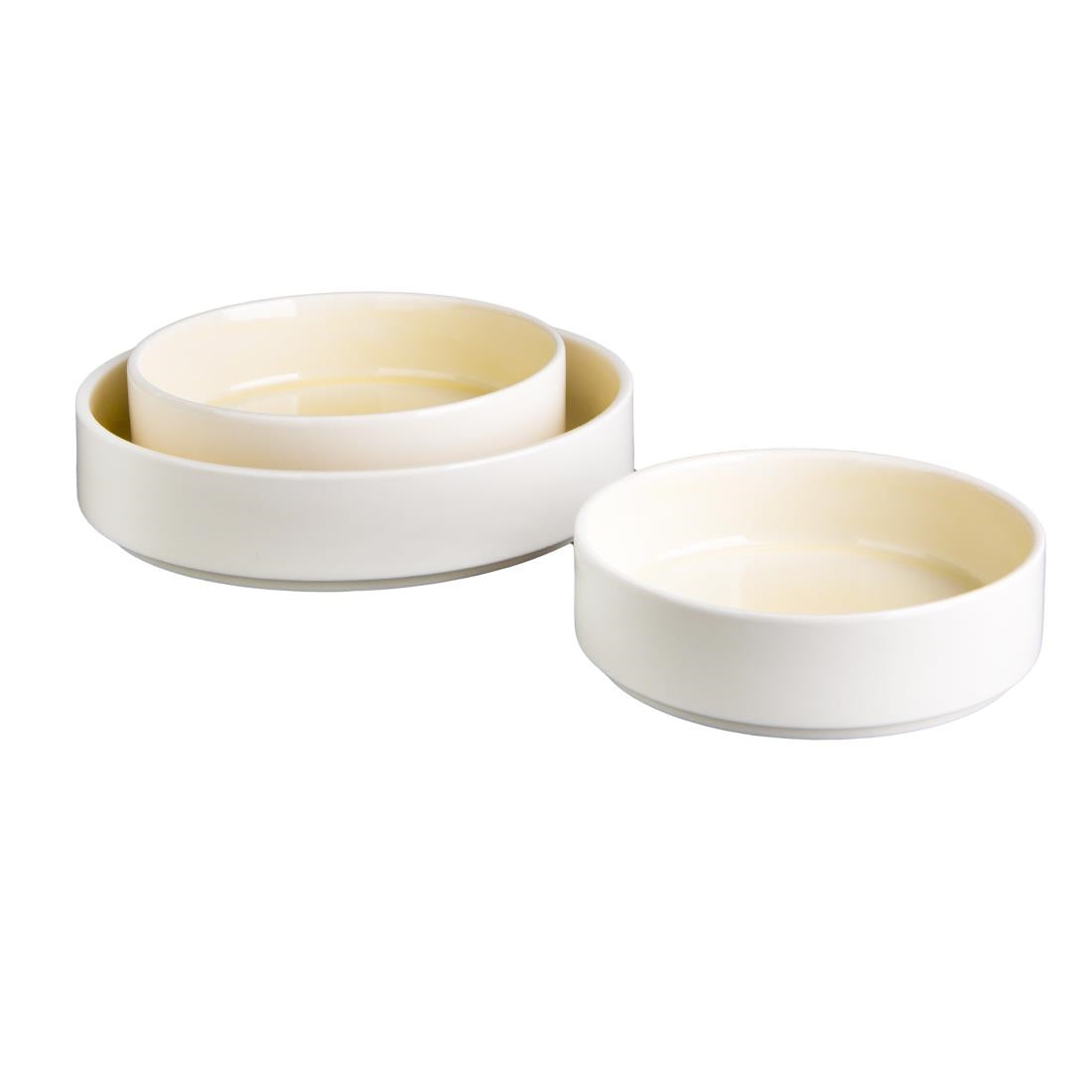 Olympia Fondant Bowl Lemon - 215mm (4 Pack) - CU414