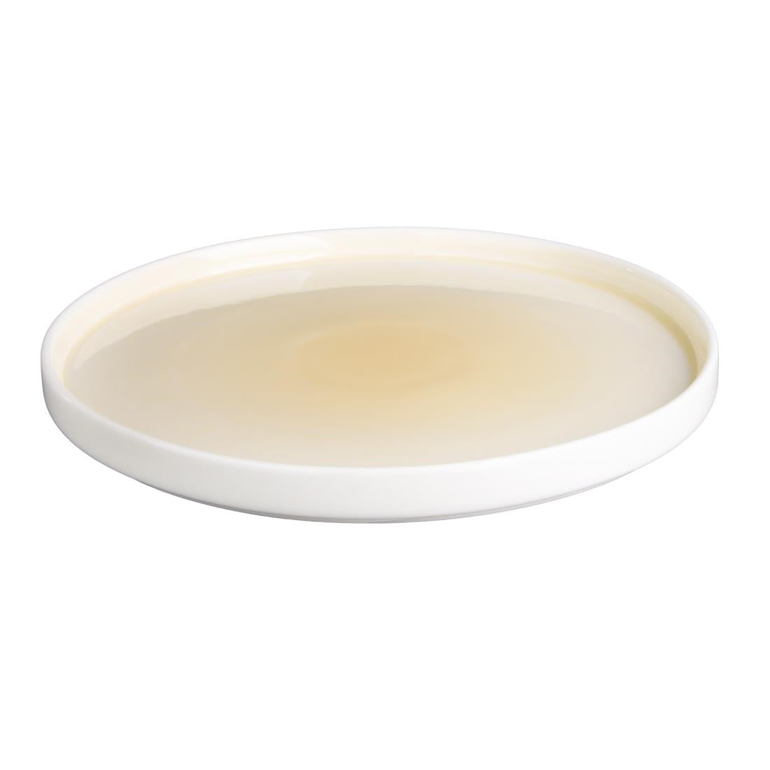 Olympia Fondant Plate Lemon - 270mm (4 Pack) - CU416