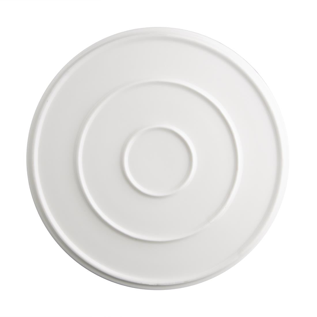 Olympia Fondant Plate Lemon - 270mm (4 Pack) - CU416