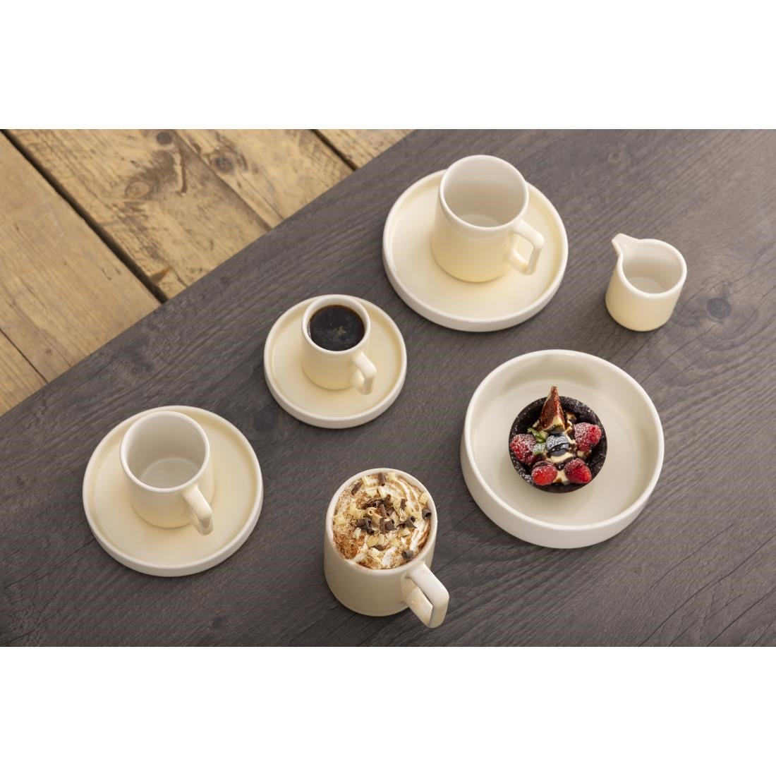 Olympia Fondant Saucers Lemon 136mm for CU424 (6 Pack) - CU425