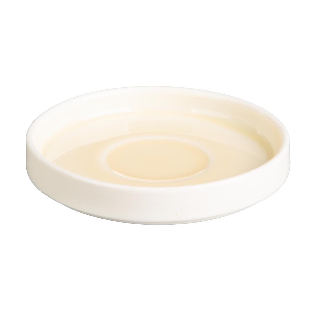 Olympia Fondant Saucer Lemon - 115mm (6 Pack) - CU423