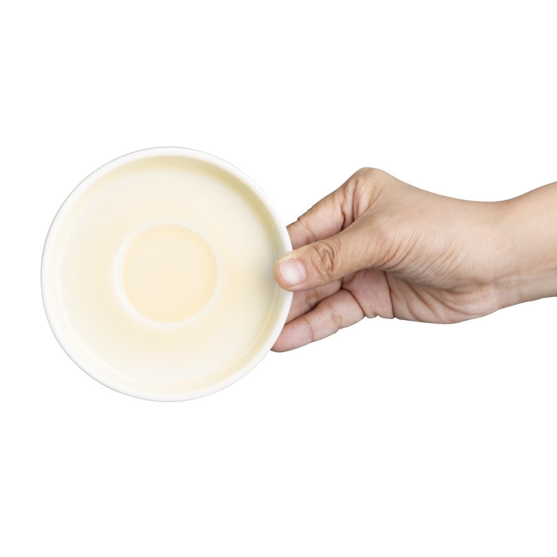 Olympia Fondant Saucer Lemon - 115mm (6 Pack) - CU423