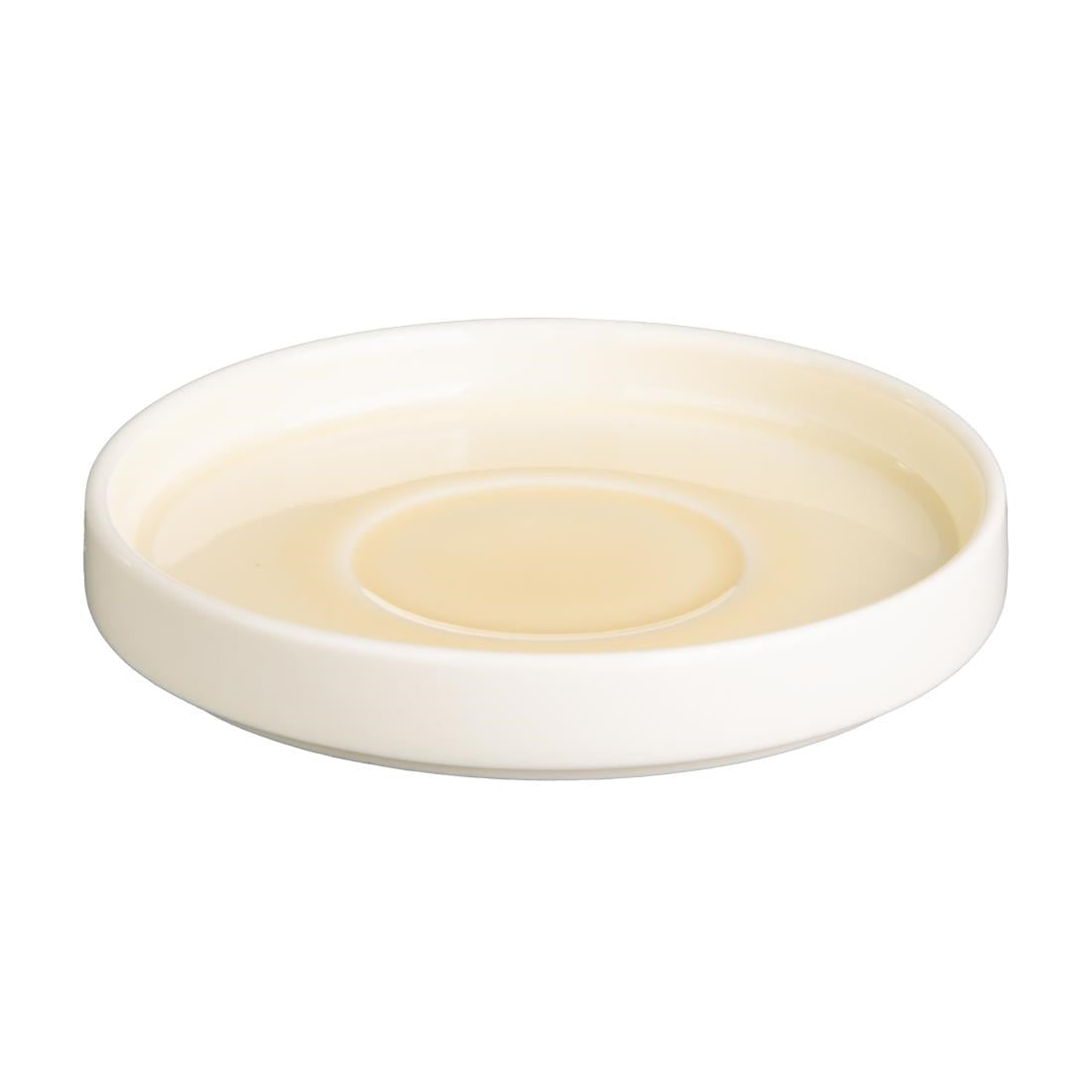 Olympia Fondant Saucers Lemon 136mm for CU424 (6 Pack) - CU425