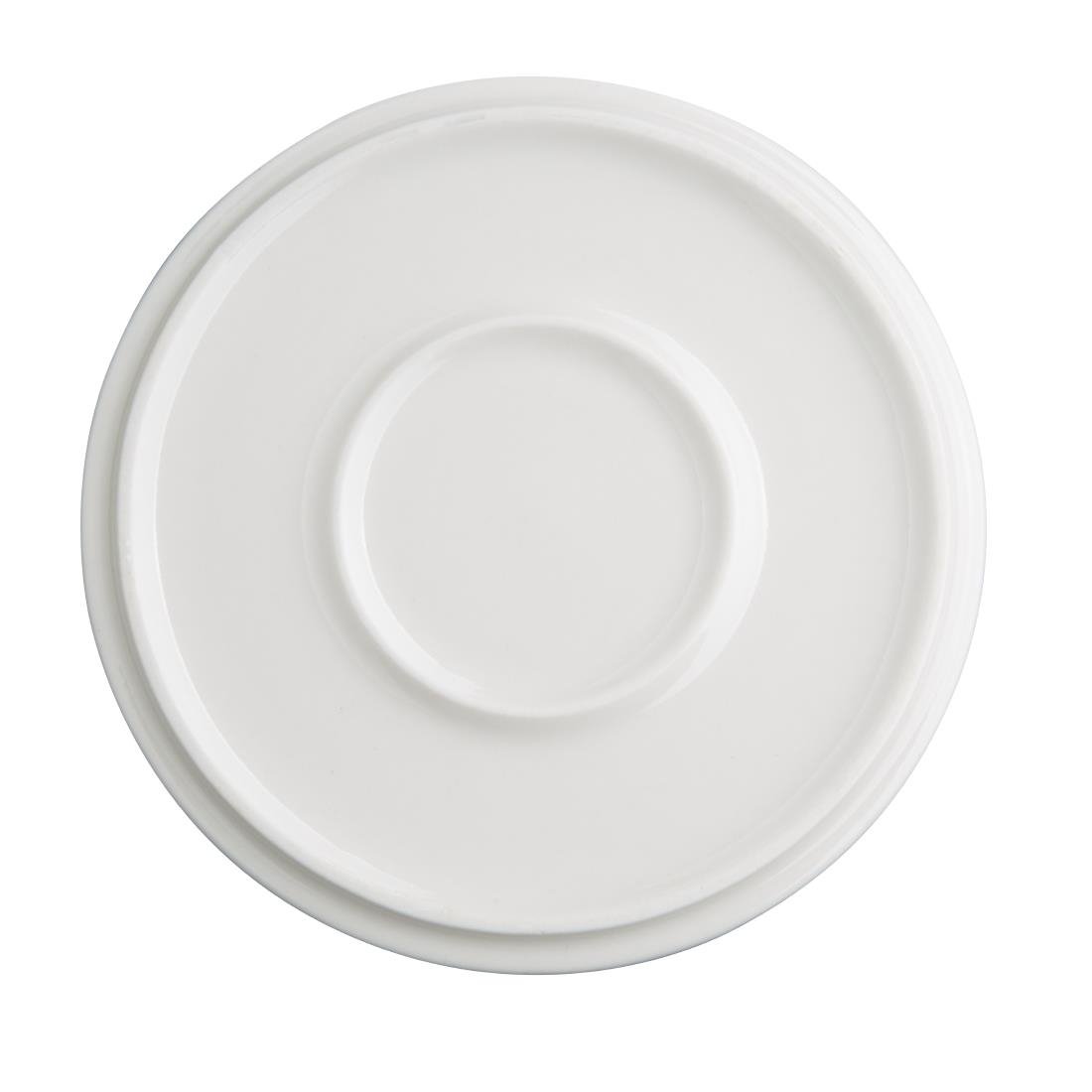 Olympia Fondant Saucers Lemon 136mm for CU424 (6 Pack) - CU425