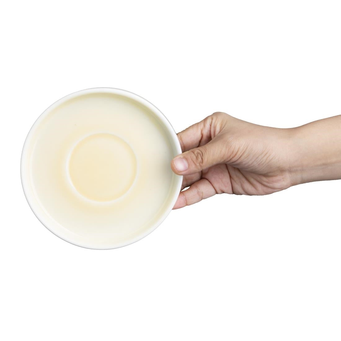 Olympia Fondant Saucers Lemon 136mm for CU424 (6 Pack) - CU425