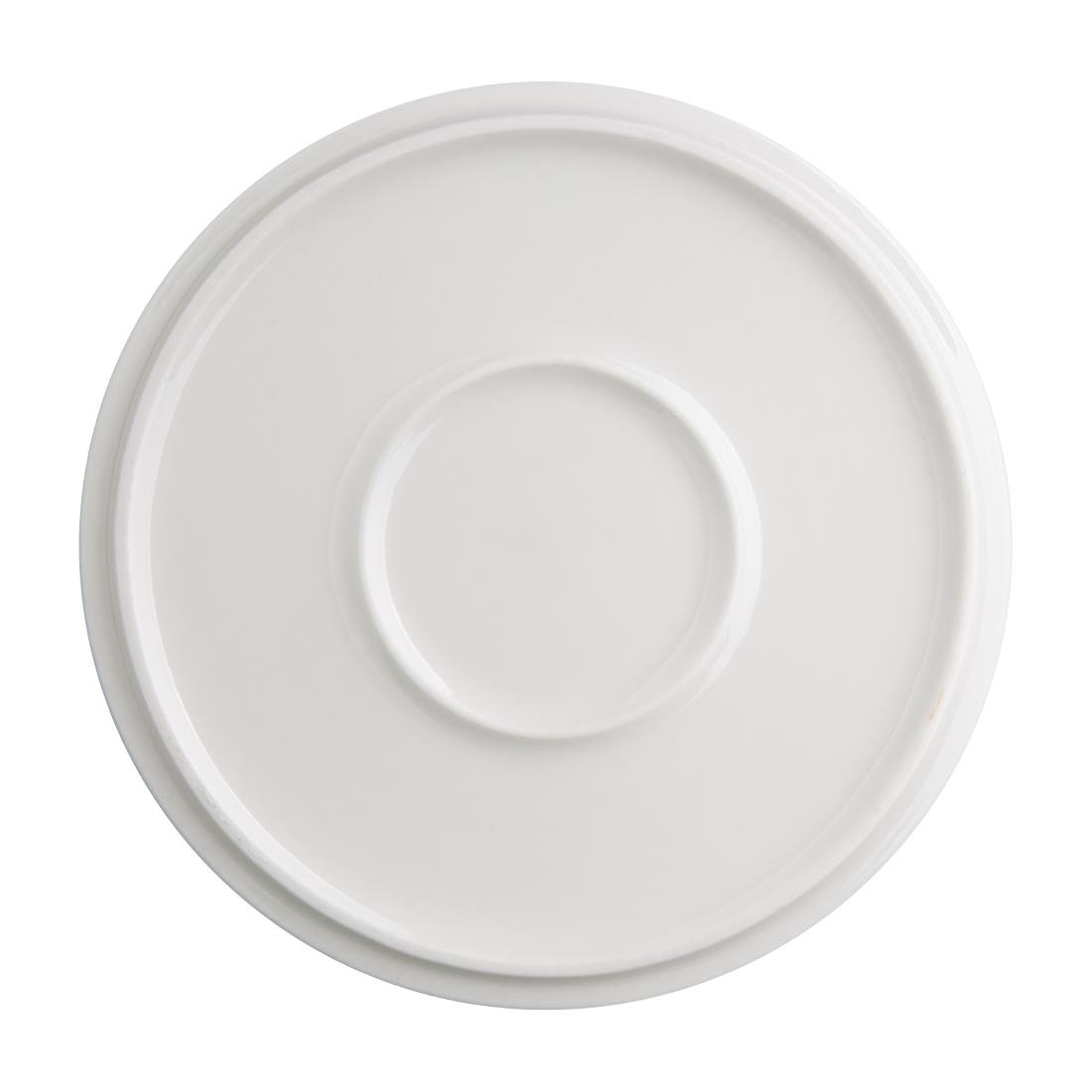 Olympia Fondant Saucers Lemon 155mm for CU426 (6 Pack) - CU427