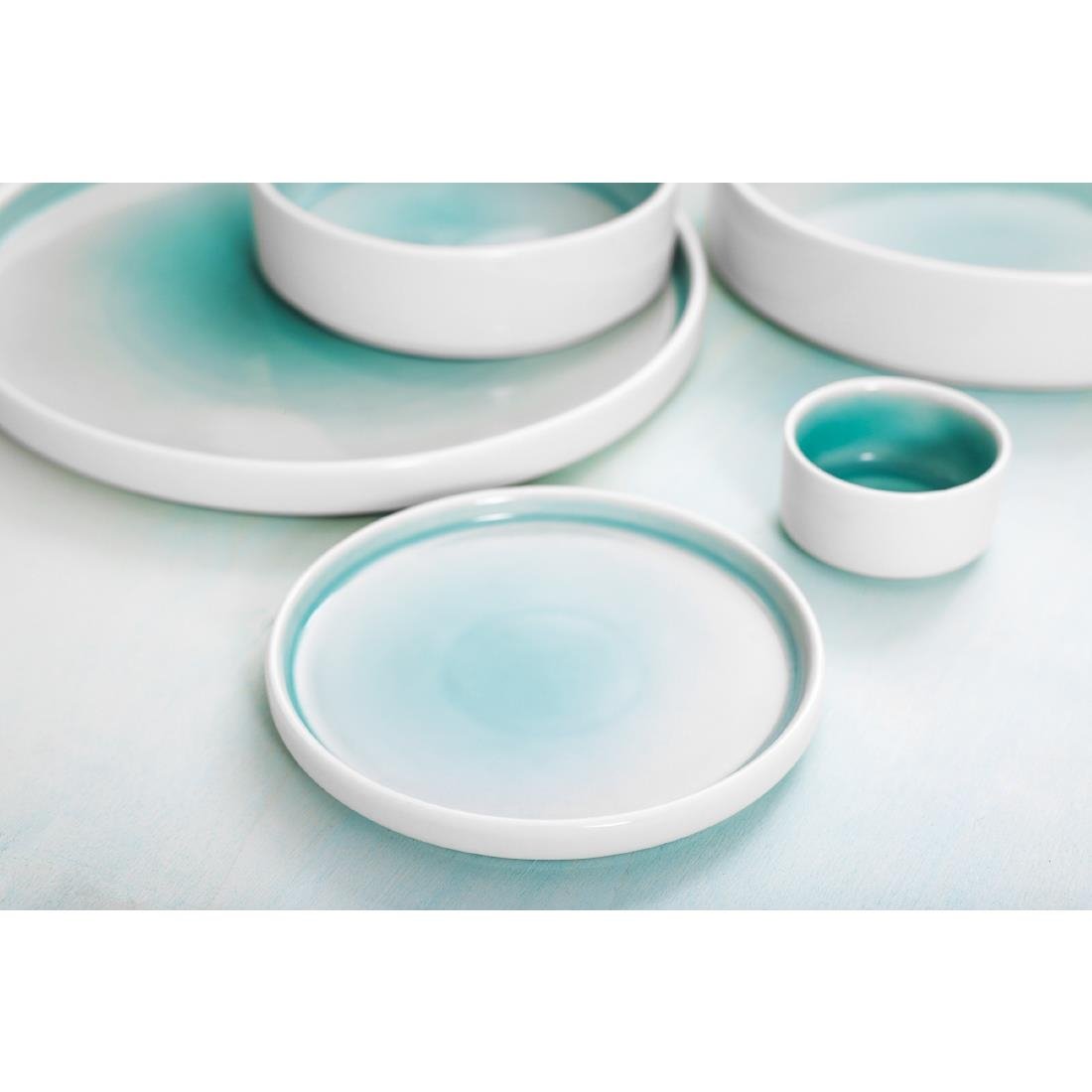 Olympia Fondant Bowl Mint - 215mm (4 Pack) - CU432