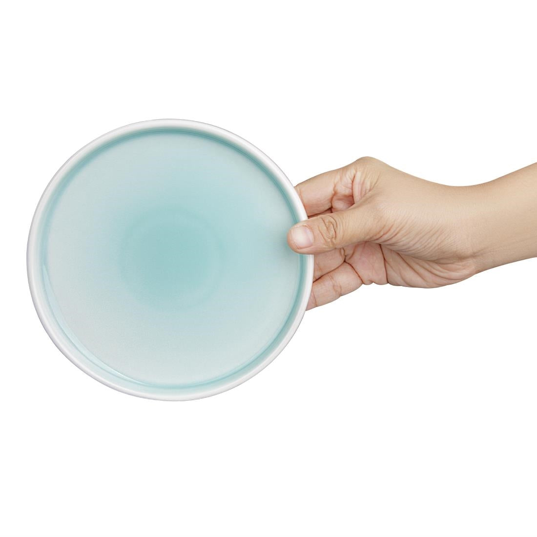 Olympia Fondant Plates Mint 156mm (6 Pack) - CU429