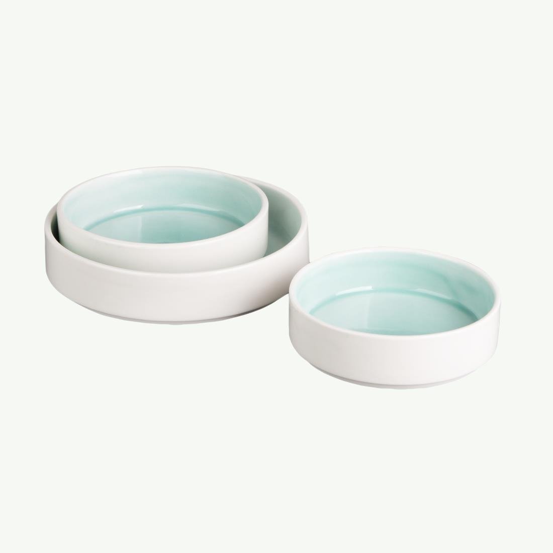 Olympia Fondant Bowl Mint - 215mm (4 Pack) - CU432