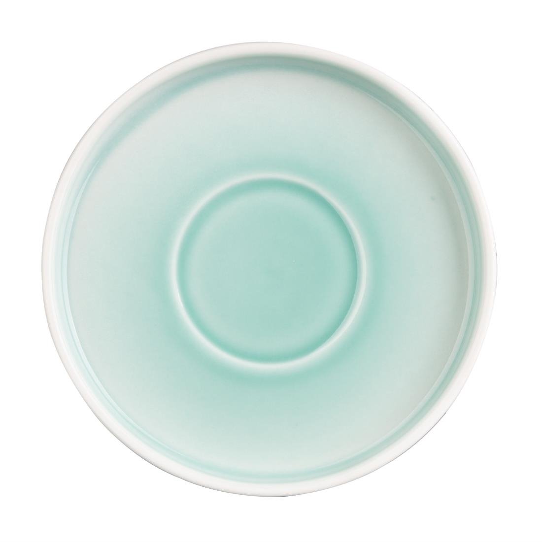 Olympia Fondant Saucers Mint 155mm for CU444 (6 Pack) - CU445