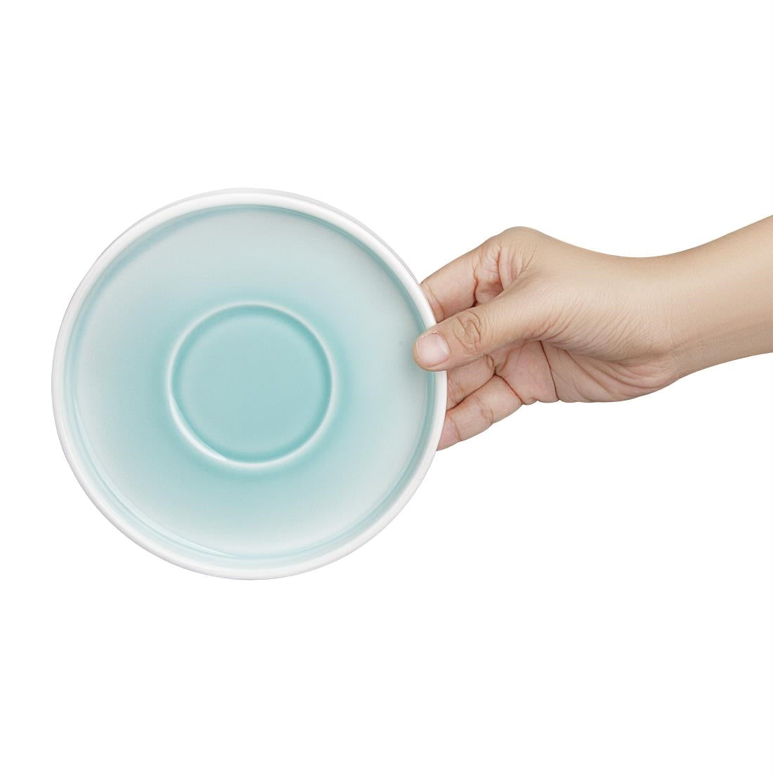 Olympia Fondant Saucers Mint 155mm for CU444 (6 Pack) - CU445