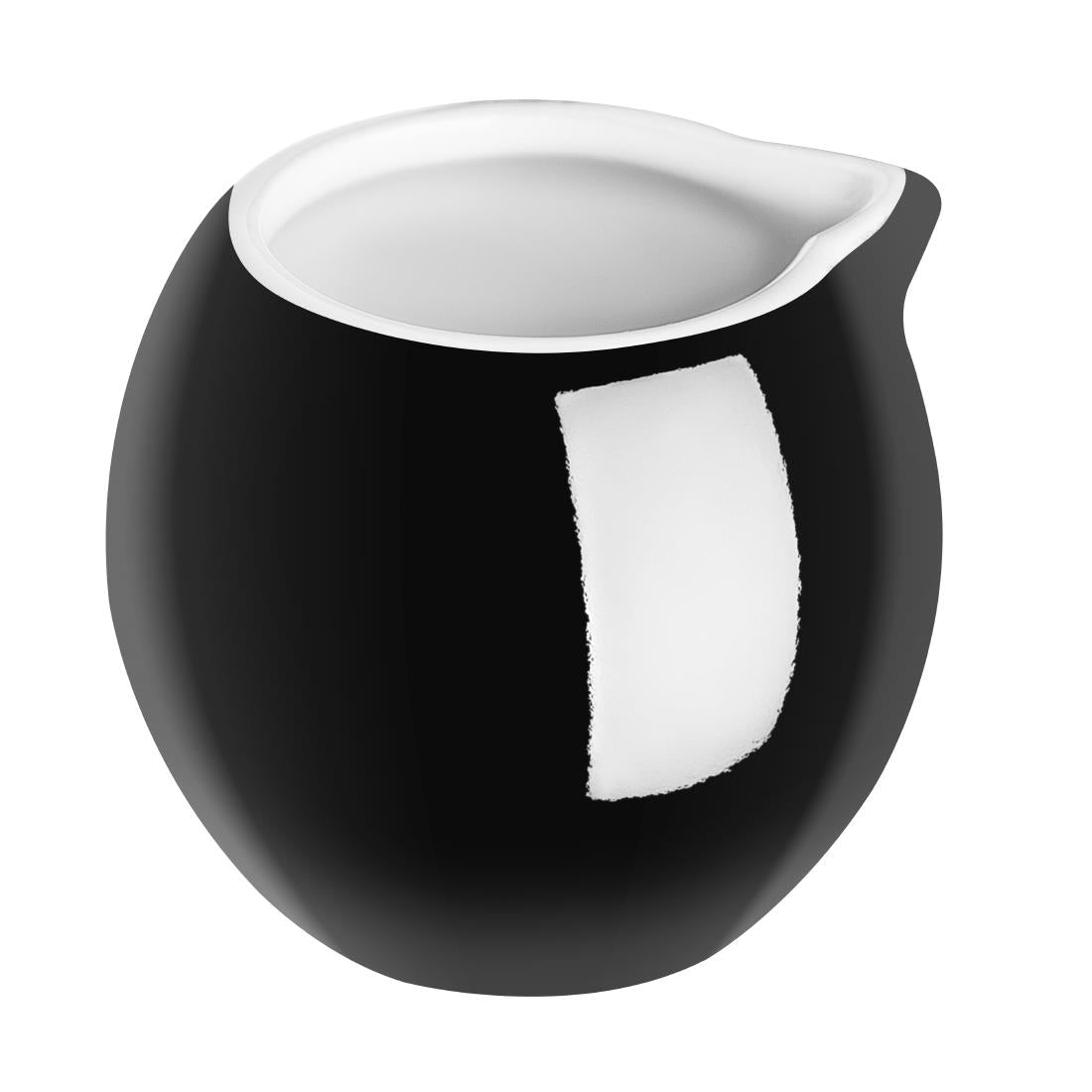 Olympia Cafe Milk Jug Black - 70ml (6 Pack) - CU951