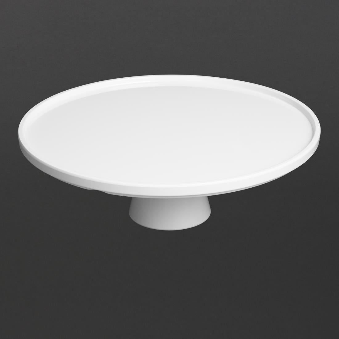 Olympia Kristallon Melamine Round Cake Stand 330x140mm - CU988