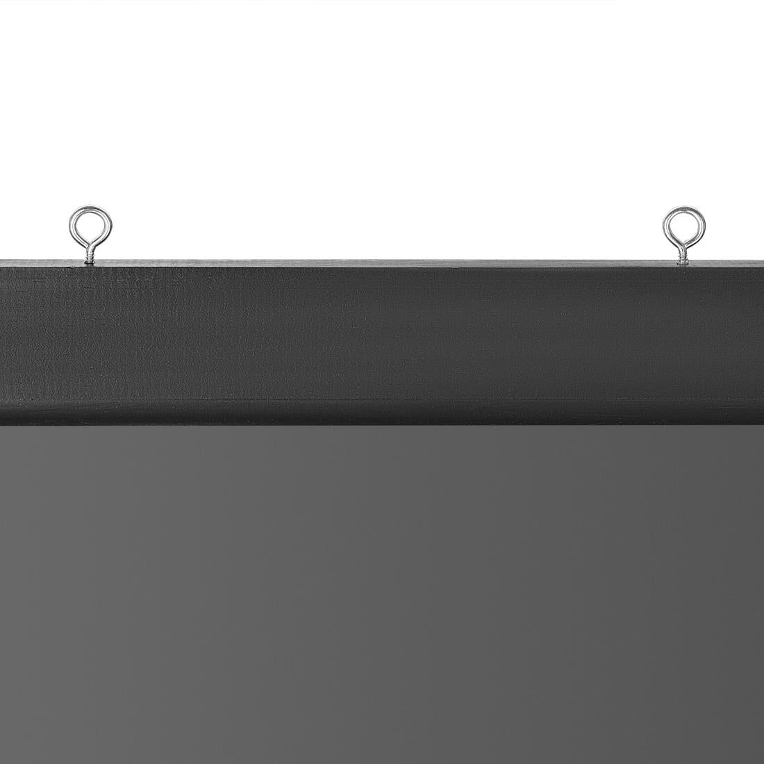 Olympia Wallboard Black Wooden Frame 450x600mm - CU990