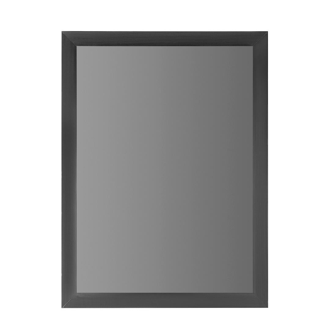 Olympia Wallboard Black Wooden Frame 600x800mm - CU991