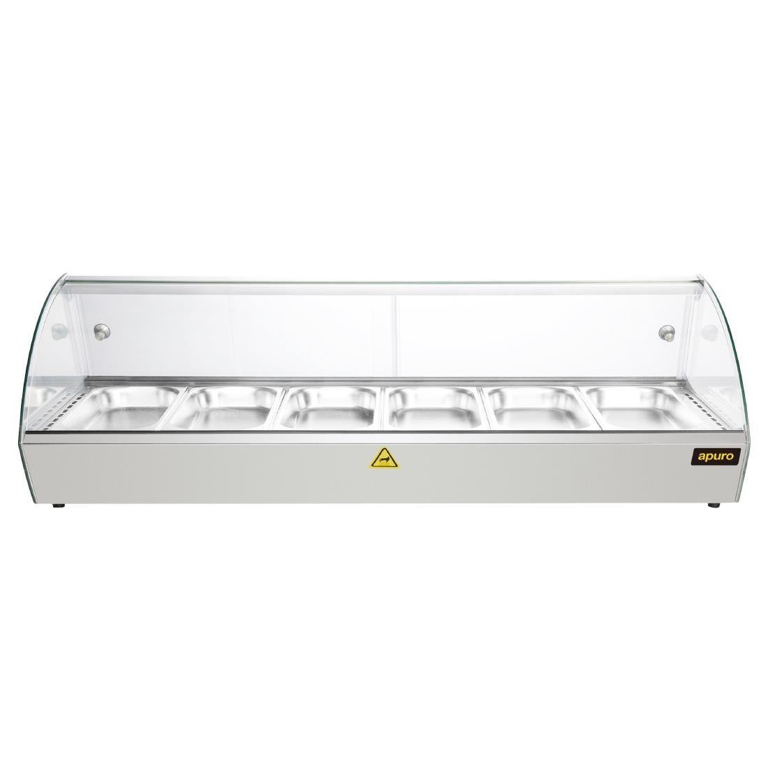 Apuro Countertop Heated Food Display 1127mm - CW148-A