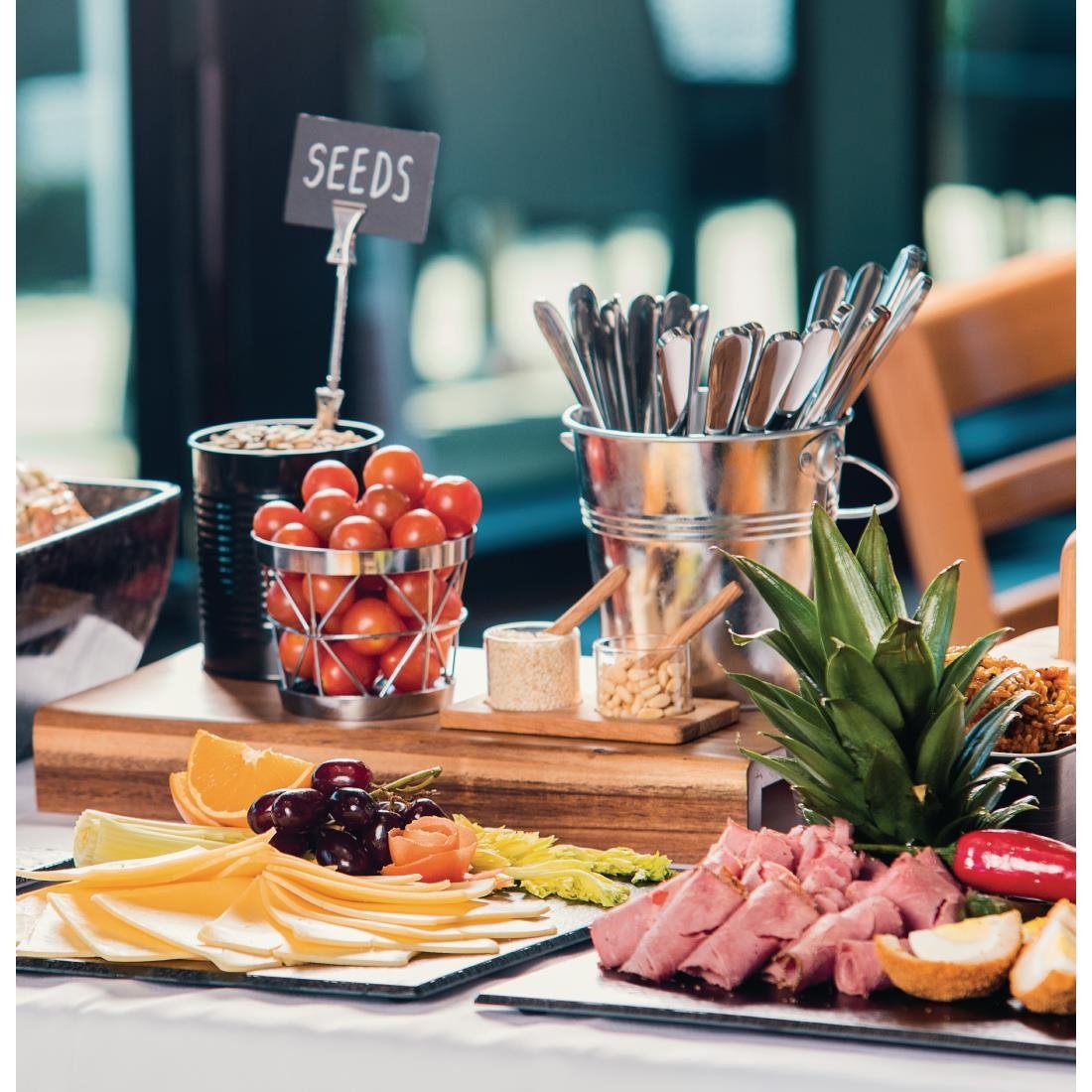 Olympia Acacia Wood Riser Set (3 Pack) - CP697