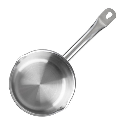 Vogue Stainless Steel Milk Pan 140mm - CX029