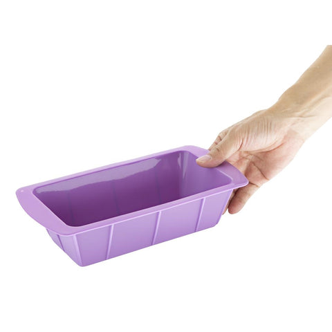 Hygiplas Flexible Silicone Purple Loaf Pan - CX048