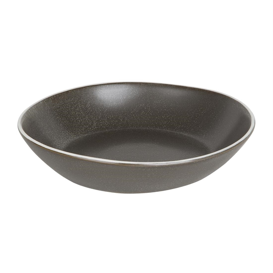 Olympia Chia Charcoal Coupe Bowl 220mm 8.5" (4 Pack) - CX958
