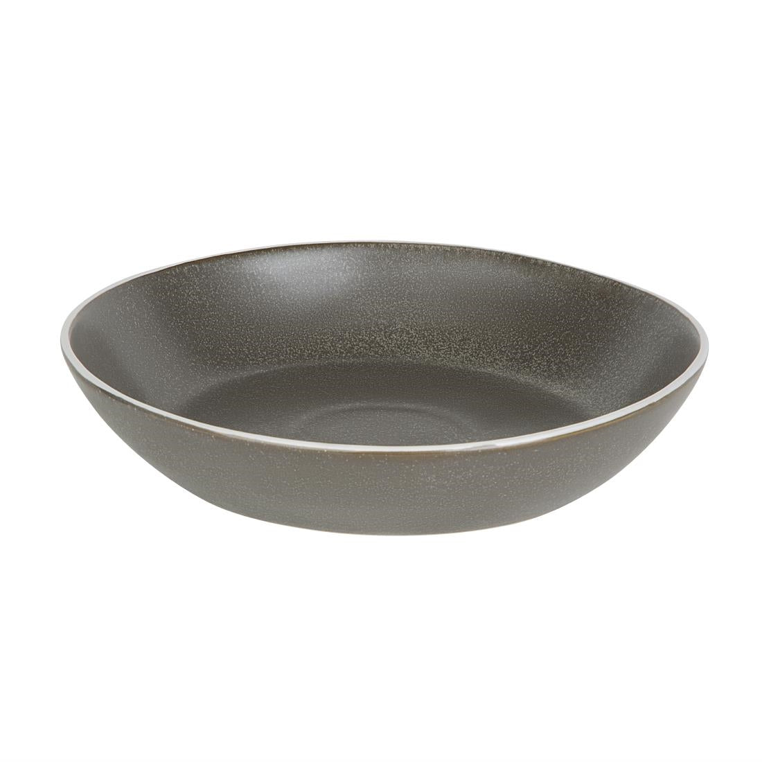 Olympia Chia Charcoal Coupe Bowl 265mm 10.5" (4 Pack) - CX959