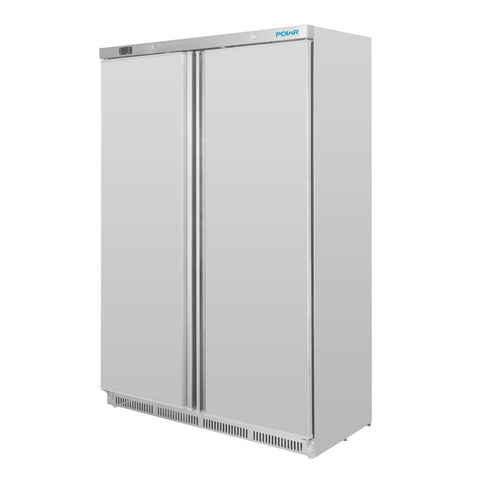 Polar C-Series Double Door Freezer Stainless Steel - CZ784-A