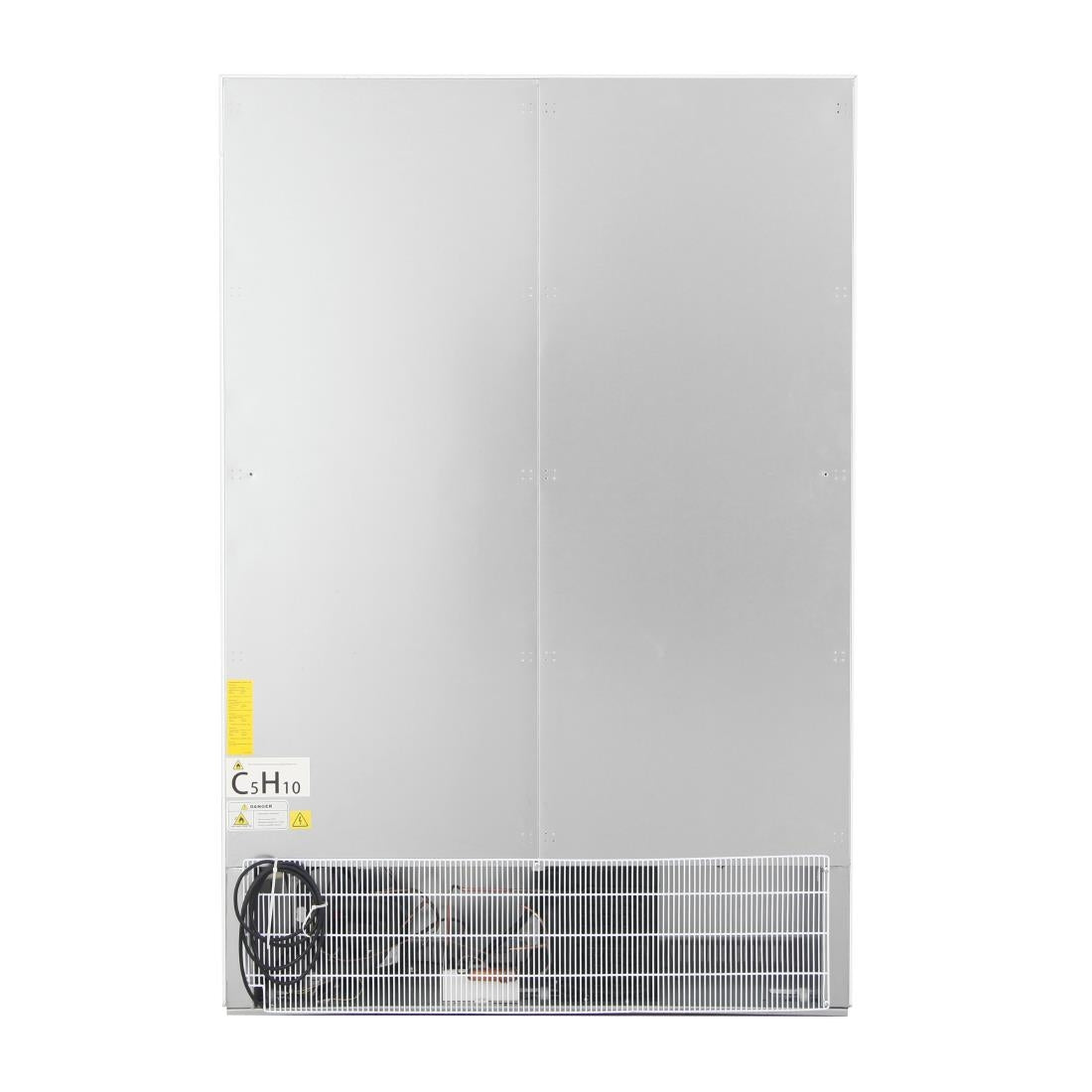 Polar C-Series Double Door Freezer Stainless Steel - CZ784-A
