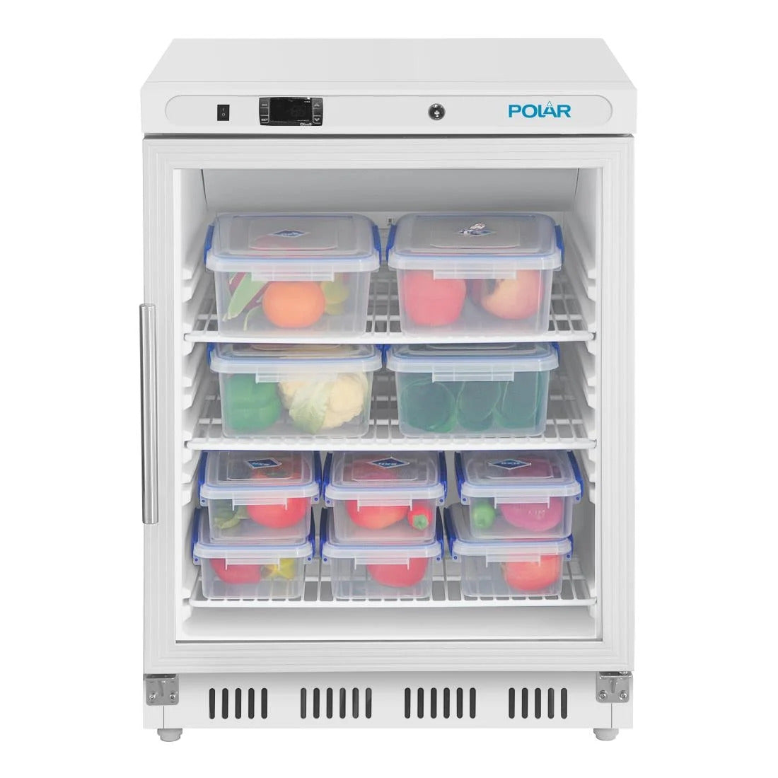 Polar C-Series Under Counter White Display Fridge - 150Ltr - CZ785-A