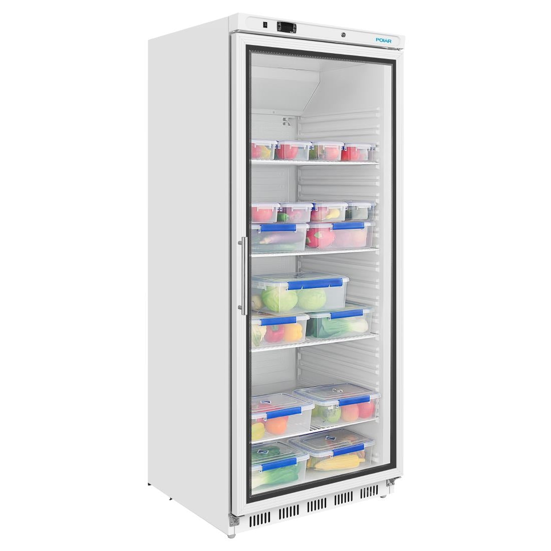 Polar C-Series Upright Display Fridge 600Ltr White - CZ787-A