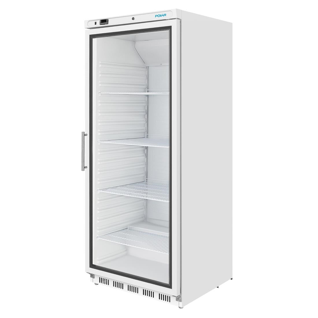 Polar C-Series Upright Display Fridge 600Ltr White - CZ787-A
