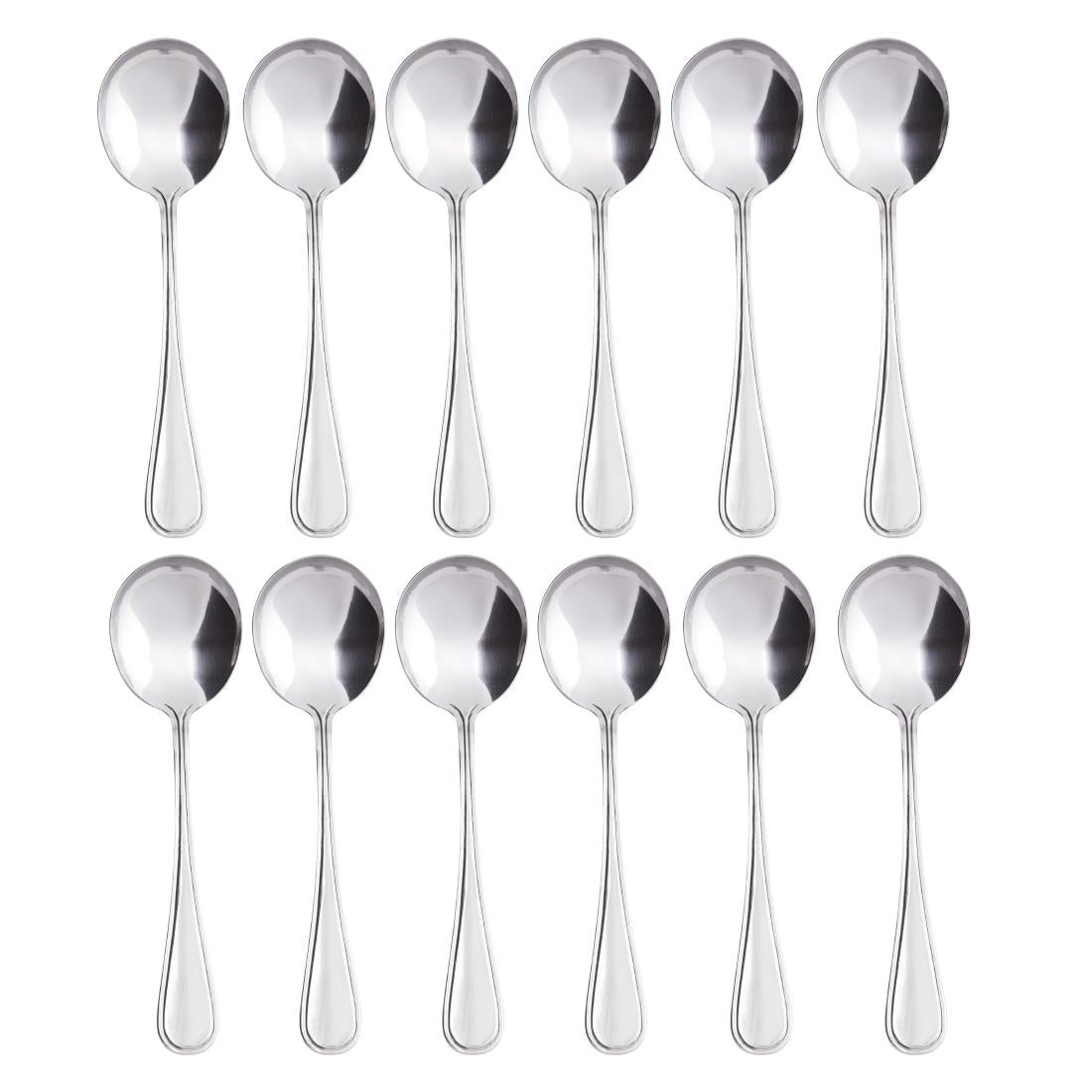 Olympia Mayfair Soup Spoons (12 Pack) - D511