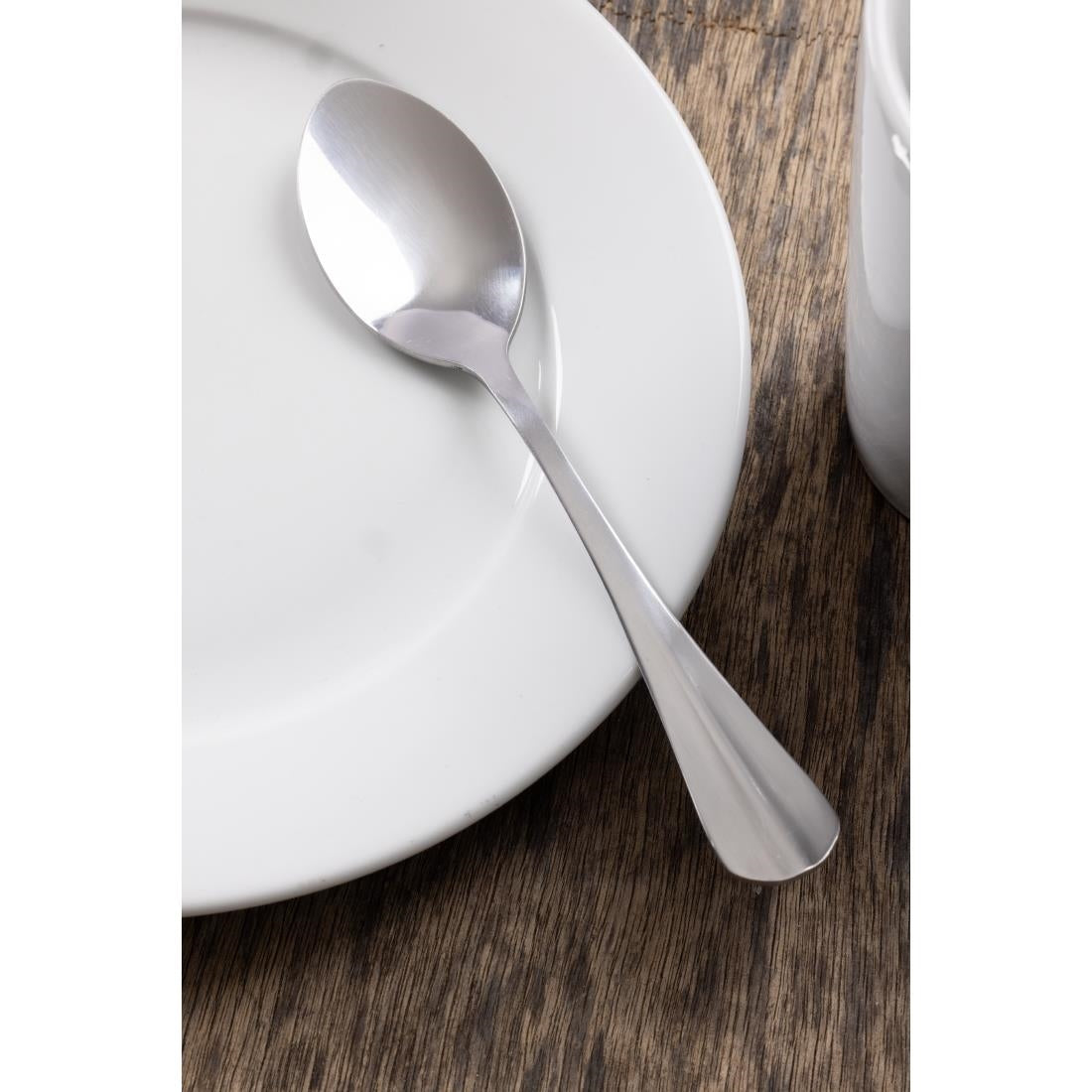 Olympia Baguette Dessert Spoon (12 Pack) - D600