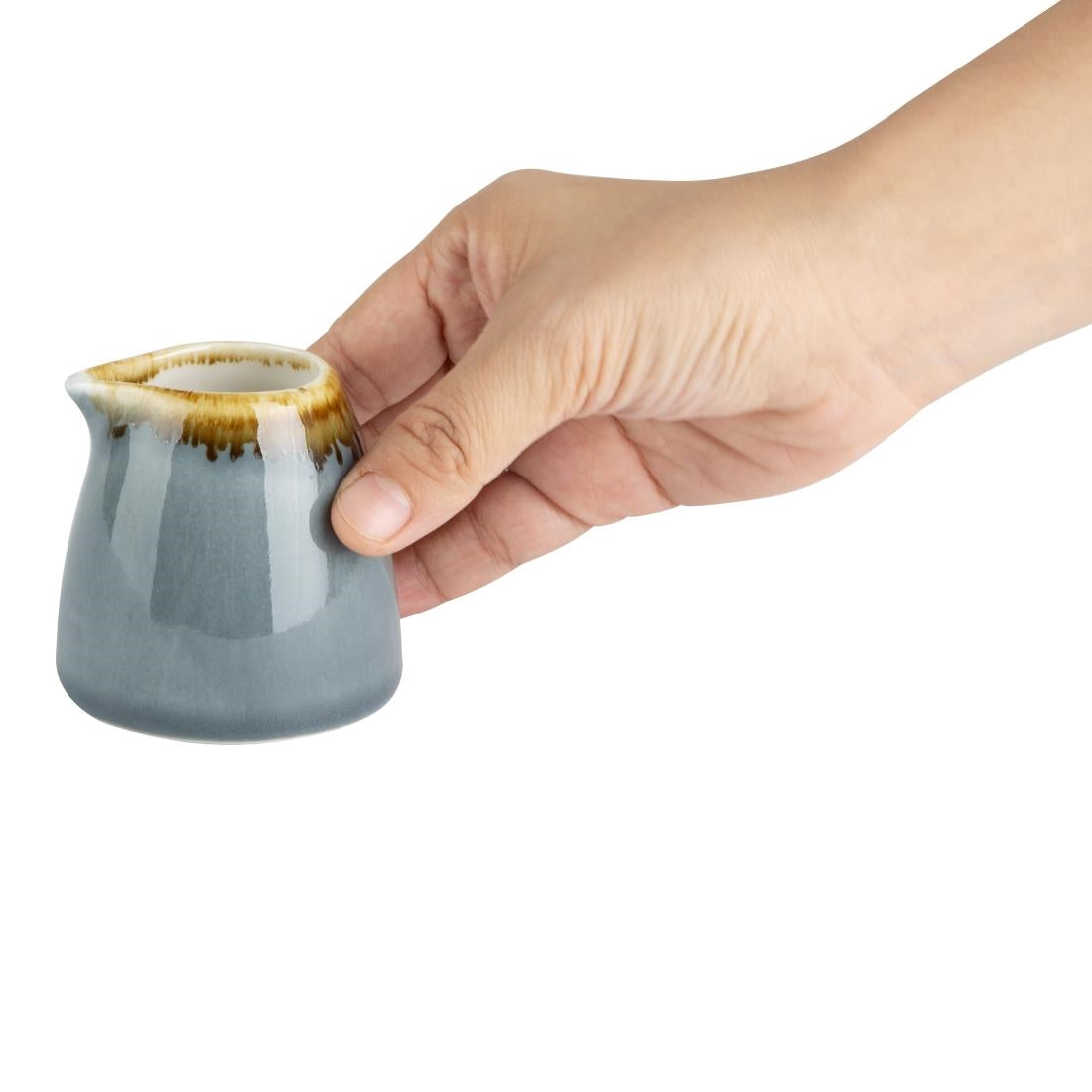 Olympia Kiln Milk Jugs Ocean 96ml (Pack of 6) - DA431